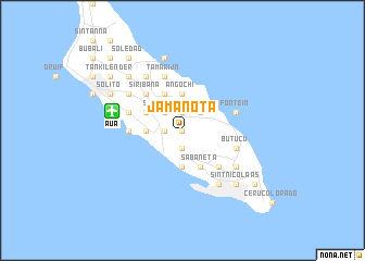 map of Jamanota