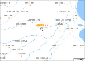 map of Jamapa