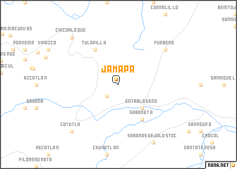 map of Jamapa