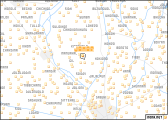 map of Jamar