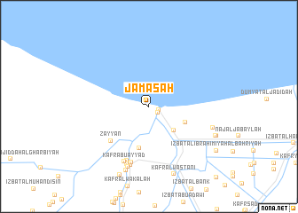 map of Jamaşah