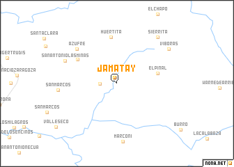 map of Jamatay