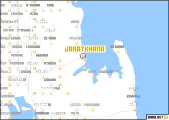 map of Jamat Khana