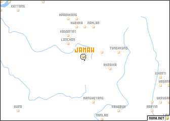 map of Jamaw