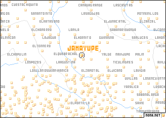 map of Jamayupe