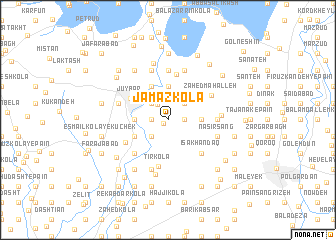 map of Jamāz Kolā