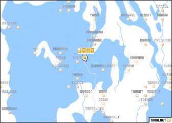 map of Jama