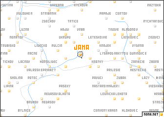 map of Jáma