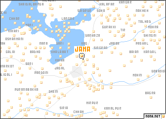 map of Jāma