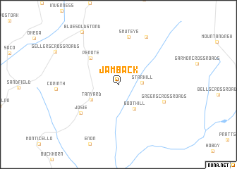 map of Jamback