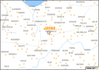 map of Jambã