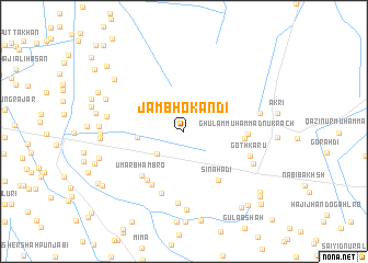 map of Jāmbho Kandi