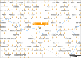 map of Jamblinne