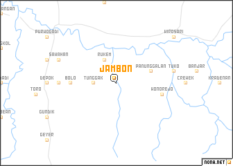 map of Jambon