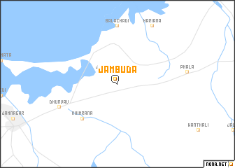 map of Jāmbuda
