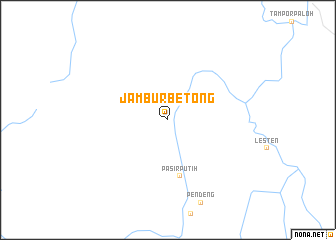 map of Jamburbetong