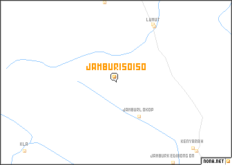 map of Jambur Iso Iso