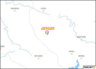 map of Jāmdar