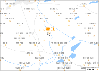 map of Jamel