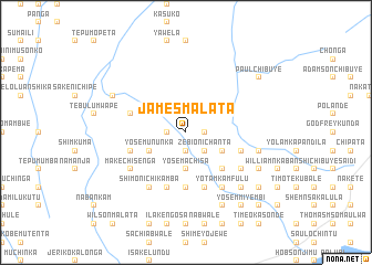 map of James Malata