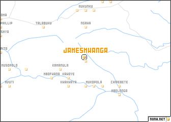 map of James Mwanga