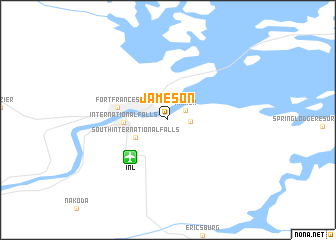 map of Jameson