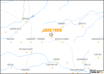 map of Jameyana