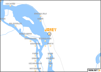 map of Jamey