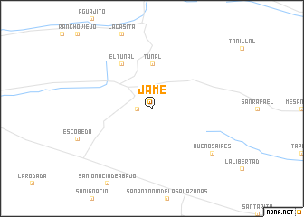 map of Jamé