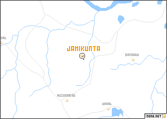 map of Jamikunta