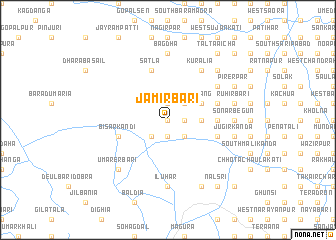 map of Jamirbāri