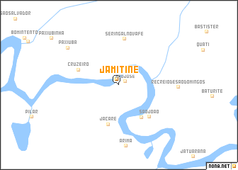 map of Jamitine