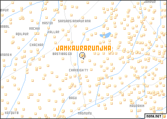 map of Jām Kaura Rūnjha