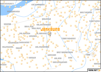 map of Jām Kaura