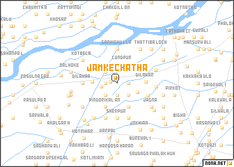 map of Jāmke Chatha