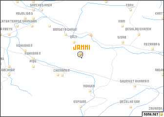 map of Jammī