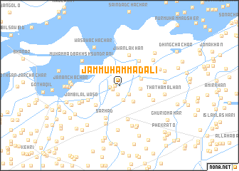 map of Jām Muhammad Ali