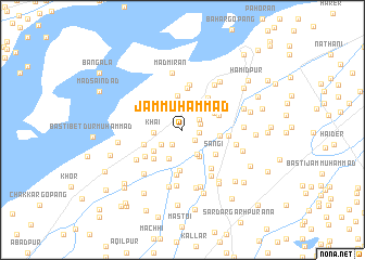 map of Jām Muhammad