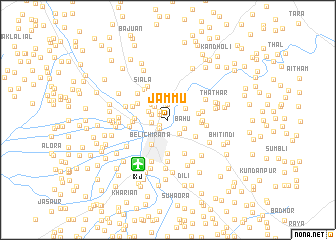 map of Jammu