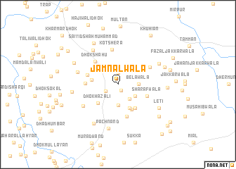 map of Jamnalwāla