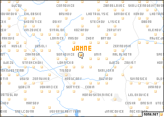 map of Jamné