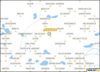 map of Jamniki