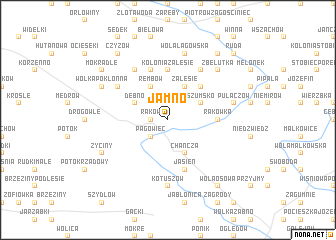 map of Jamno