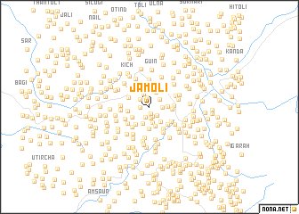 map of Jamoli