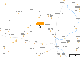 map of Jamo