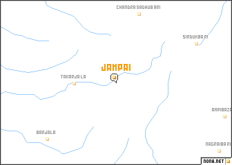 map of Jāmpai