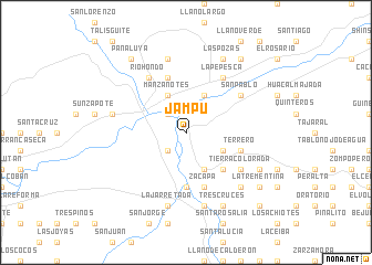 map of Jampú