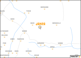 map of Jamra