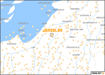 map of Jām Salām