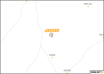 map of Jamsar